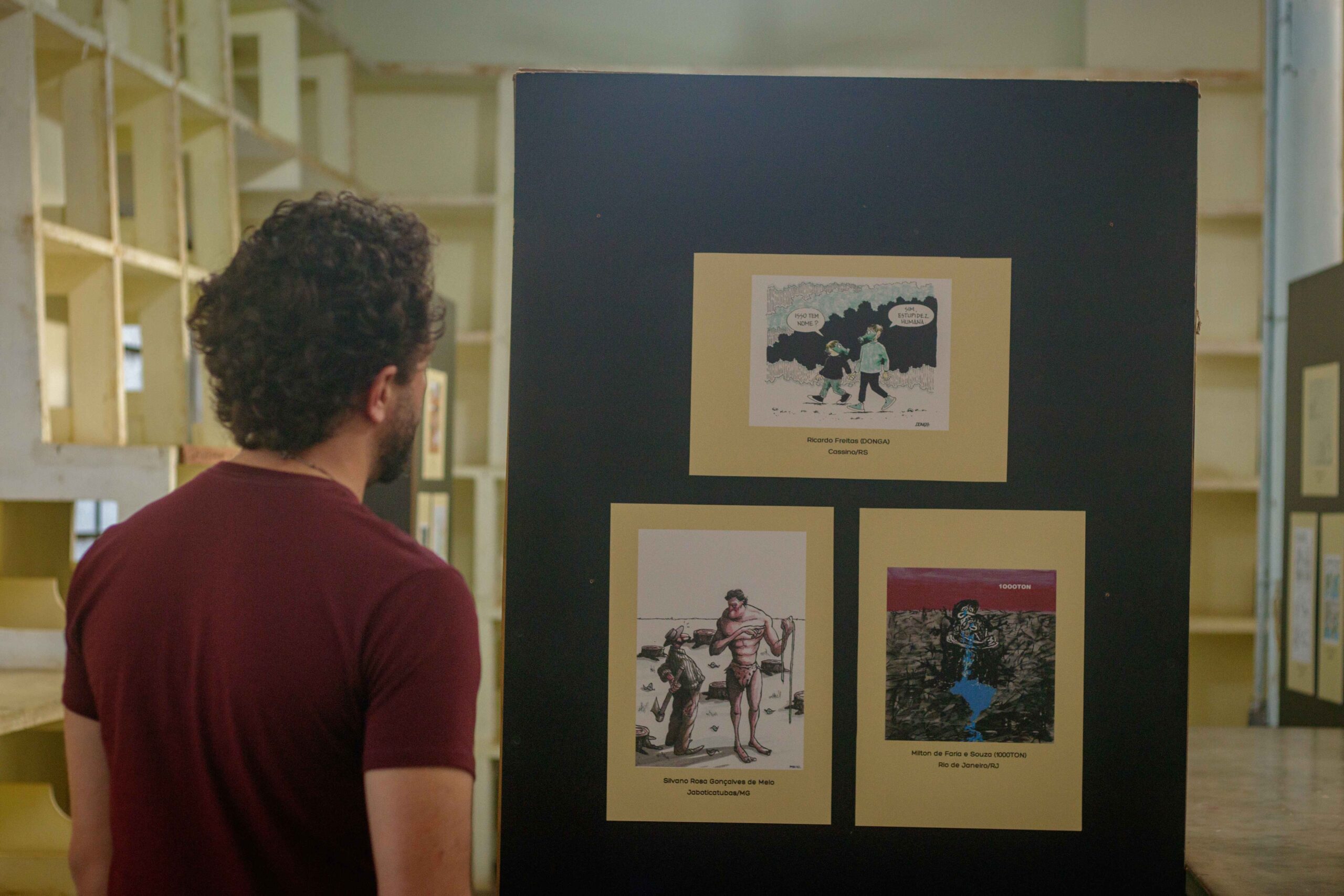 Reportagem: Minidocumentário aborda exposição realizada pelo “Corredor Caipira” e pelo Salão de Humor